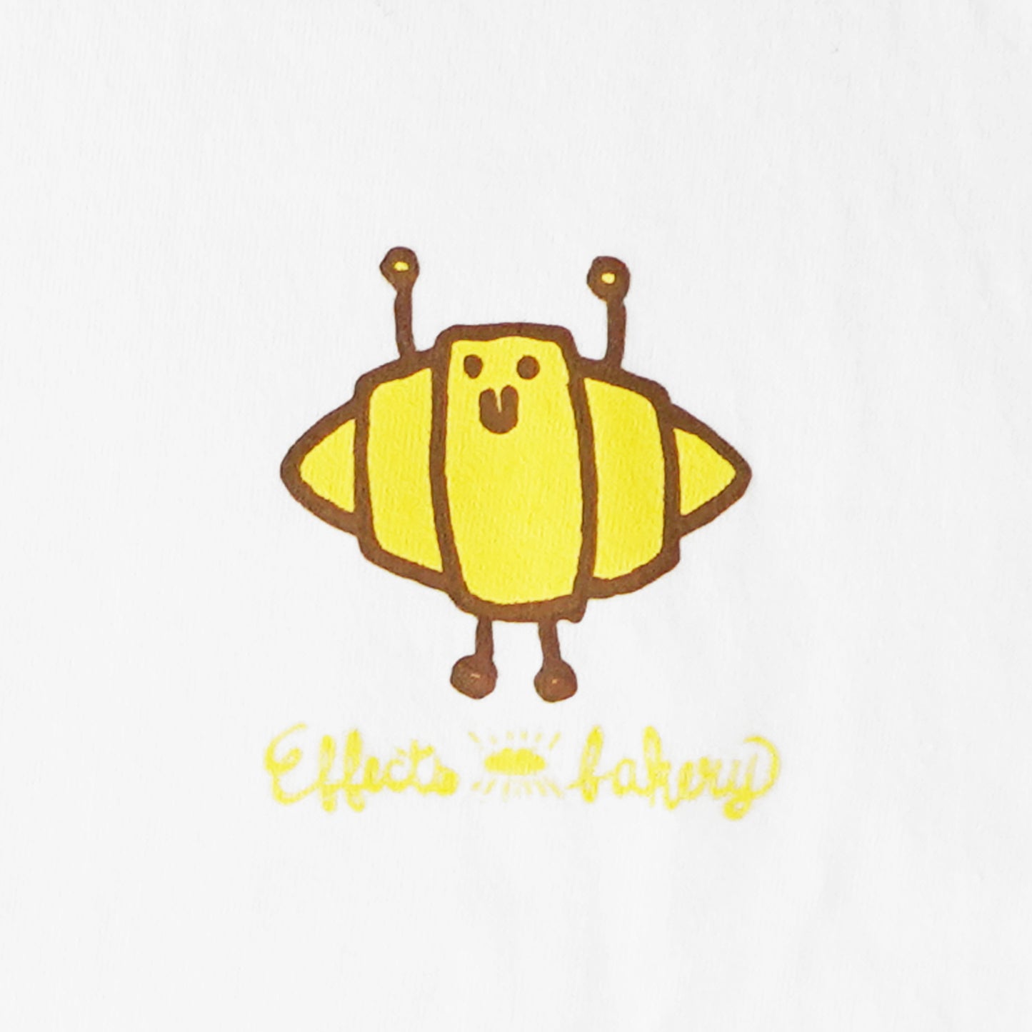 Effects Bakery Croissant 長袖 Tシャツ ホワイト