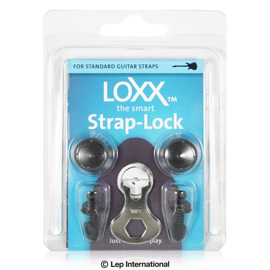 LOXX - LOXX Music Box Standard Black Chrome | ストラップピン ストラップロック
