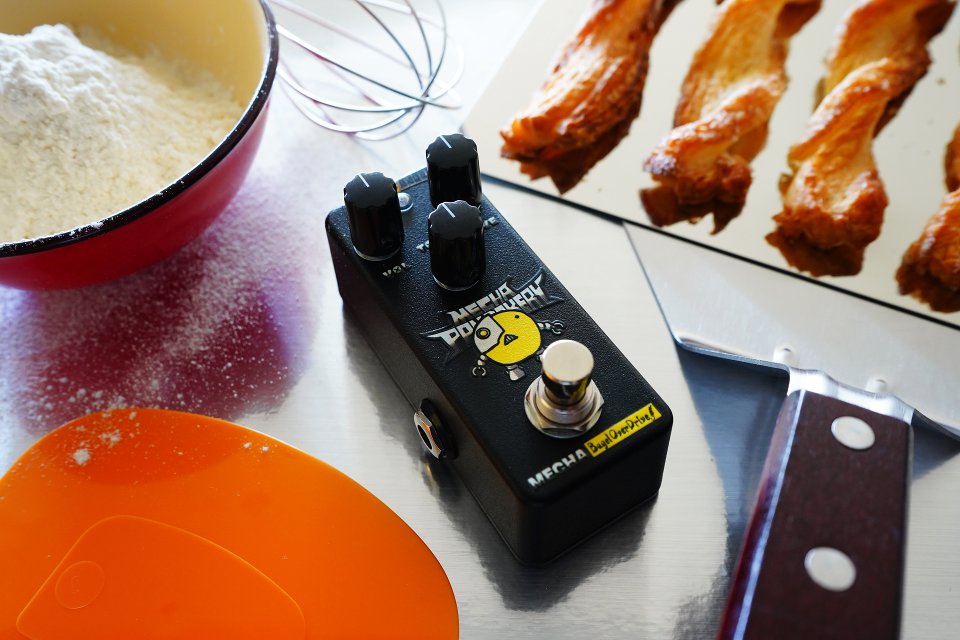 メカベーグル　オーバードライブ Effects Bakery定番ODモディファイバージョン！MECHA-BAGEL