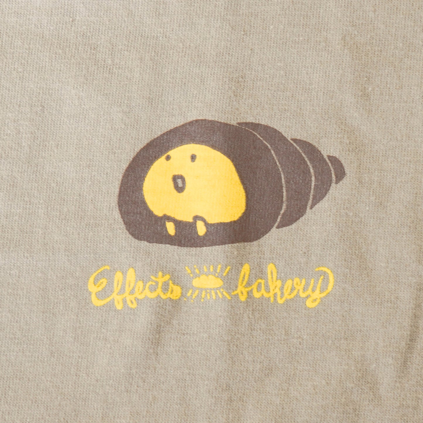Effects Bakery Choco Cornet Tシャツ チョココロネブラウン