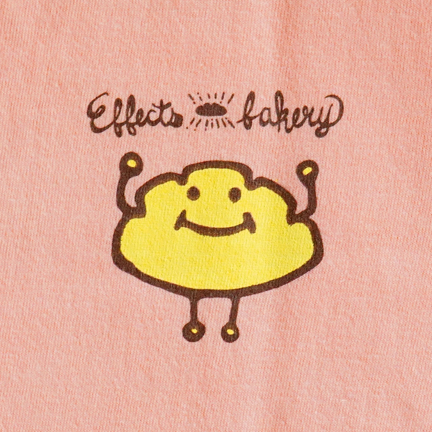Effects Bakery Cream Pan Tシャツ クリームパンピンク