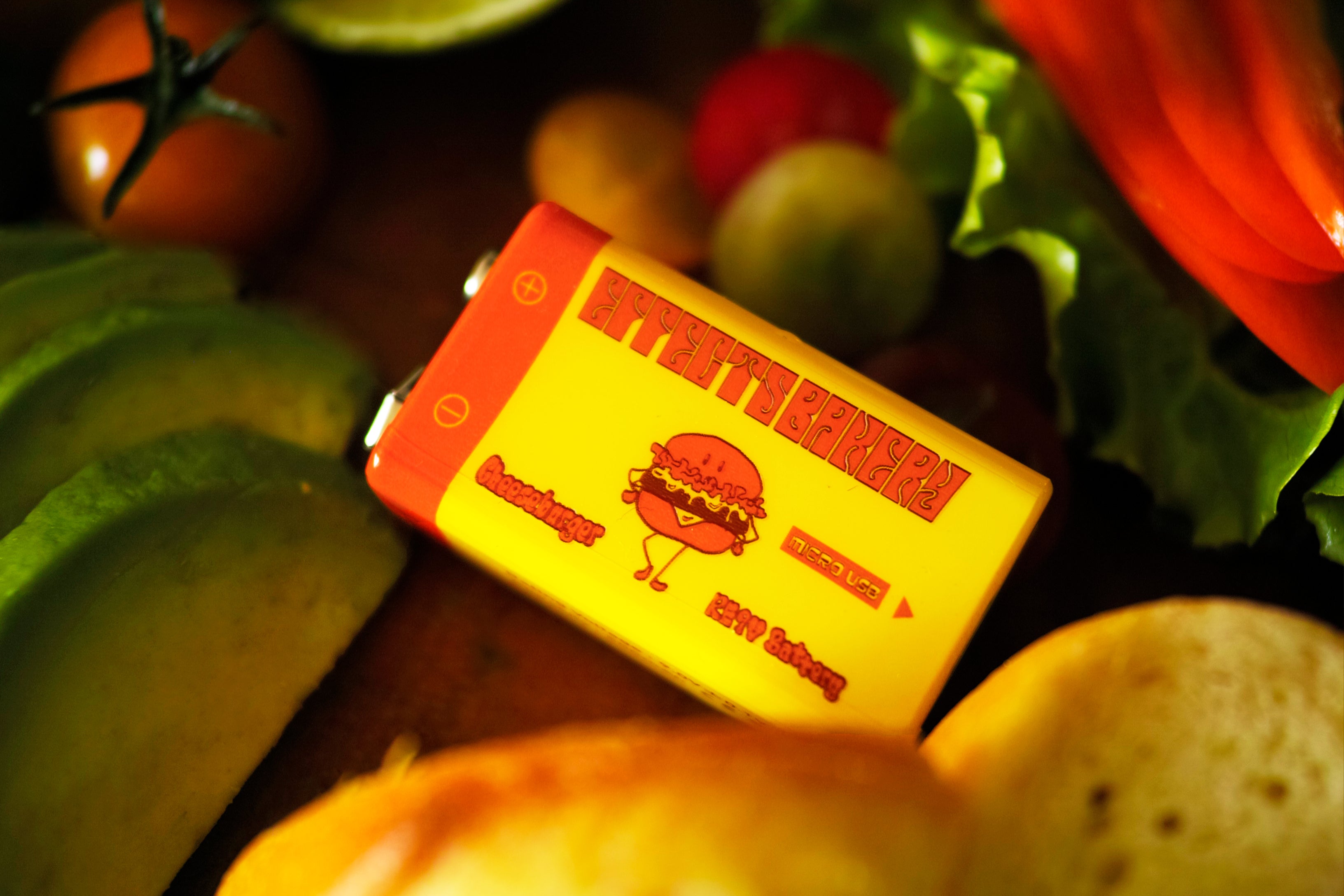 Effects Bakery Cheeseburger RE9V Battery