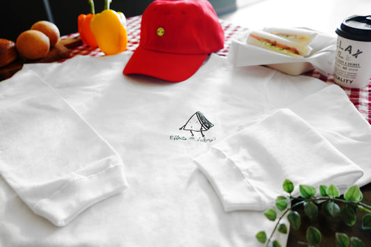 Effects Bakery Sandwich 長袖 Tシャツ ホワイト
